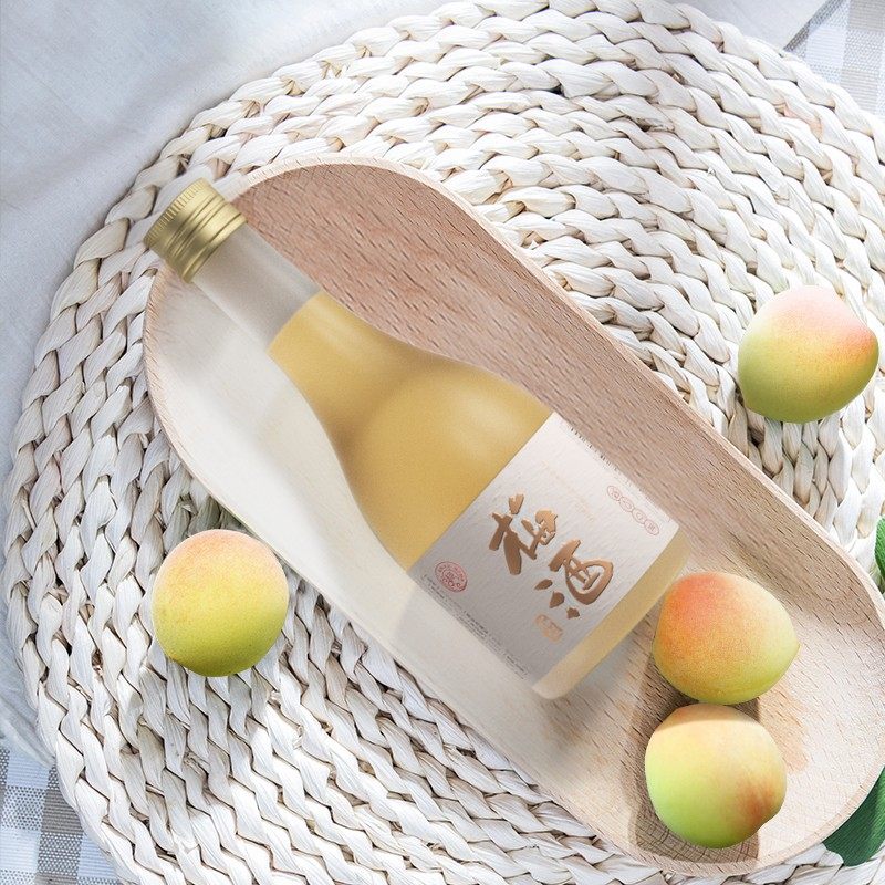 【直播专属】12度梅谈青梅酒裸瓶装聚会女士微醺梅子果酒300ml