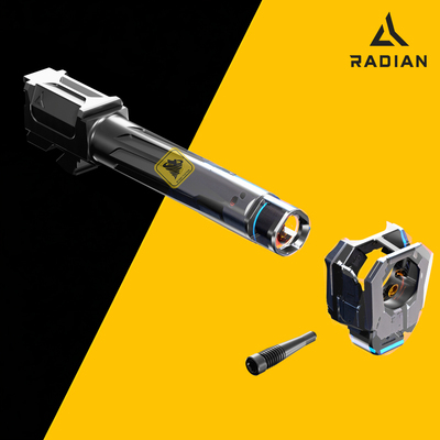 北青G17 RADIAN弧度抑制器套件钢制一体套管外管 TTI还原复刻配件