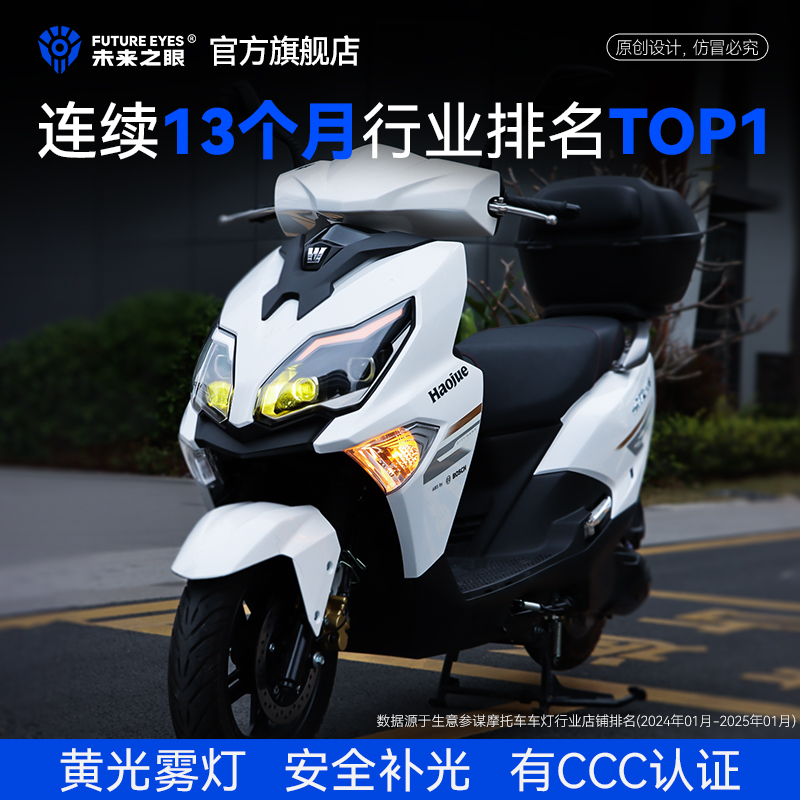 未来之眼适用于豪爵125AFR大灯