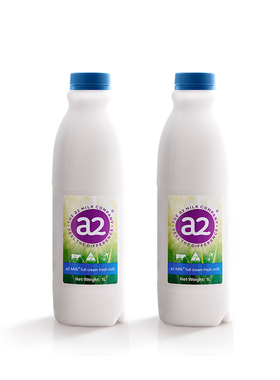 【达人推荐】a2全脂鲜牛奶学生孕妇A2β酪蛋白澳洲进口奶1L*2