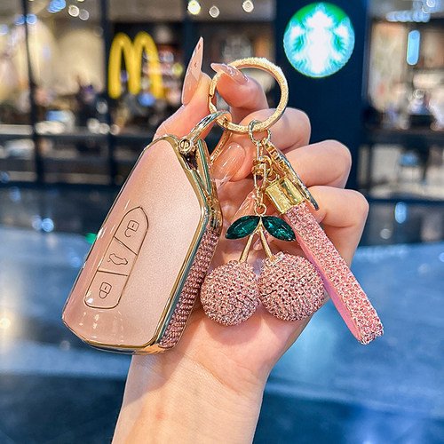 大众id3钥匙套迈腾高尔夫8壳揽巡境47威然途昂X凌渡速腾l与众06扣