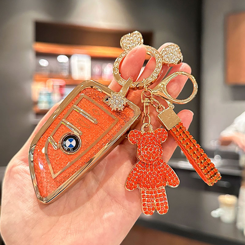 适用于宝马钥匙套x3ix1x2x4x5x6三325li五530刀锋1系7壳320包扣女