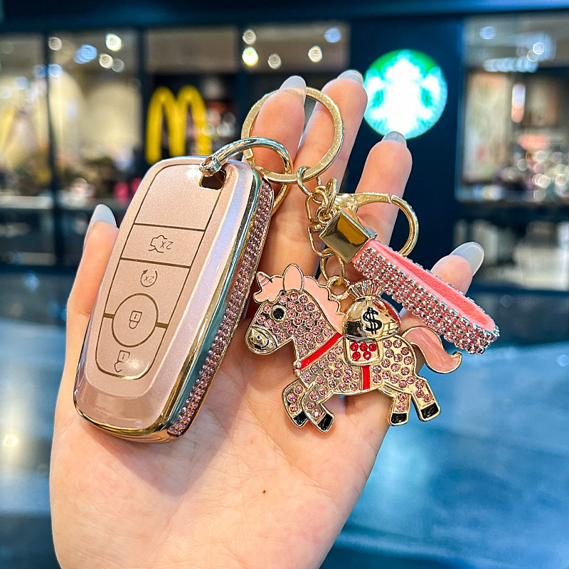 适用福特钥匙套蒙迪欧锐界际福克斯福睿斯探险者金牛座翼搏烈马壳,汽车用品/电子/清洗/改装,车用钥匙包,淘宝优惠券,粉丝福利购,淘宝优惠卷