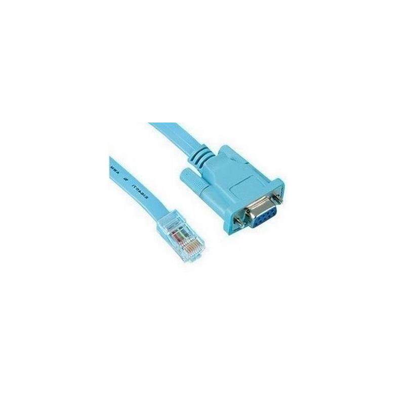 RJ45转DB9母孔 高等交换机调试线COM口 交换机console配置线2米