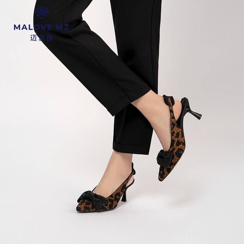 蝴蝶结尖头中跟MALOVEMZ