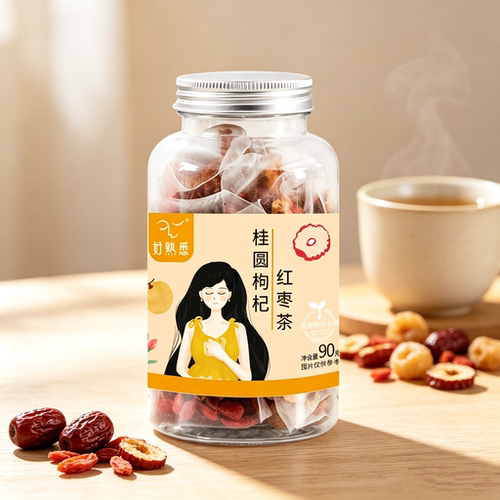 90g好熟悉桂圆枸杞红枣茶罐装