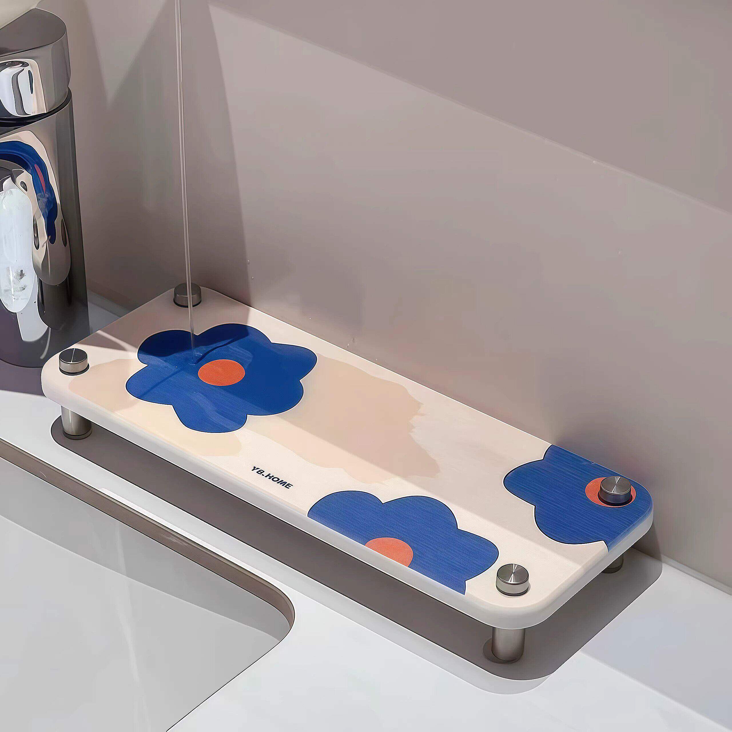 硅藻泥牙刷架卫生间浴室洗漱台面牙杯垫置物架洗手间台面沥水杯垫