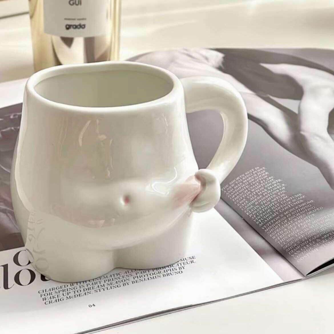 可爱杯子陶瓷牛奶咖啡杯实用创意生日搞怪水杯马克杯生日礼物女生