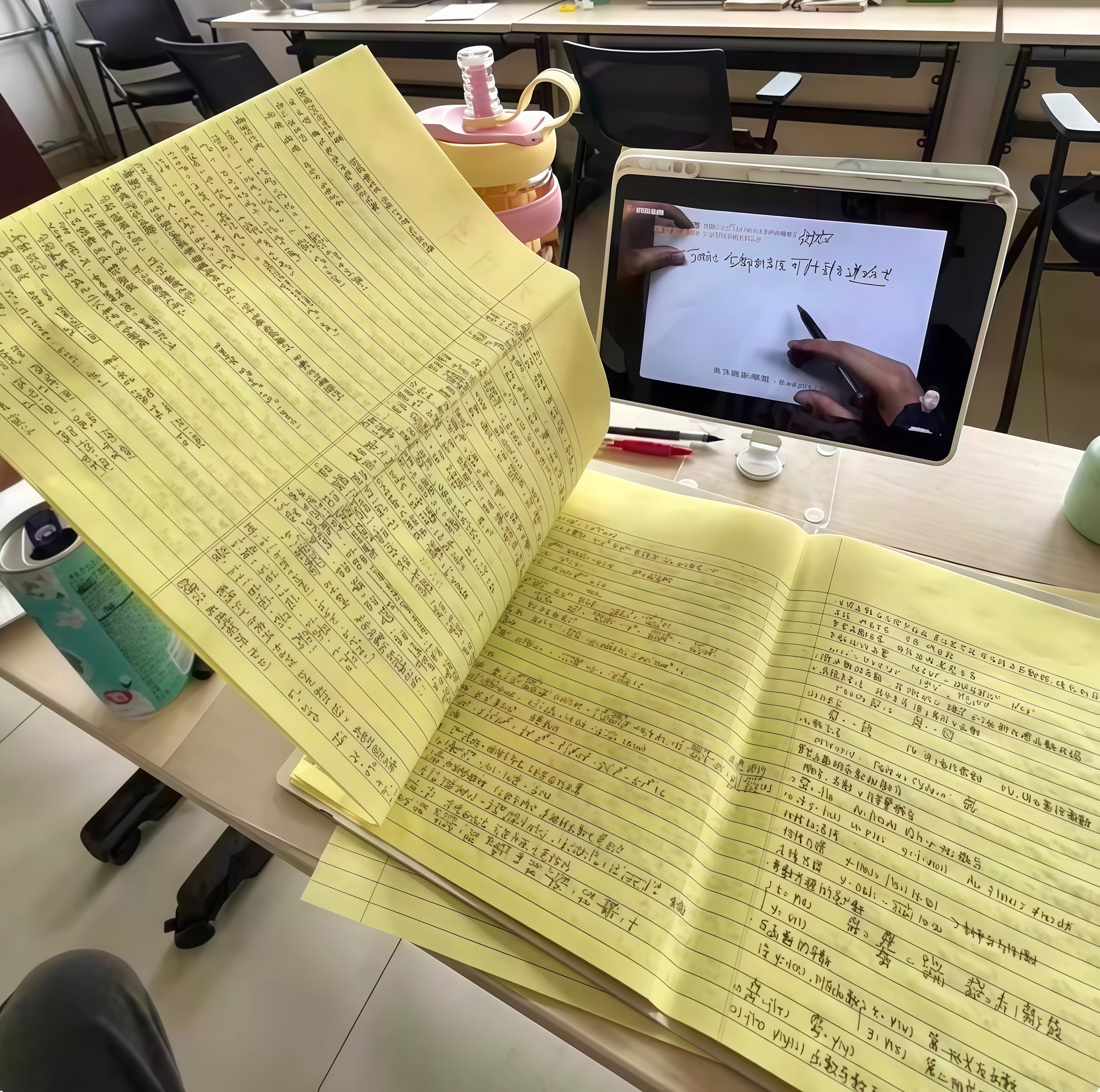 超大凯撒a3拍纸本初高中学生做题草稿本考试考研复习可撕笔记本图片