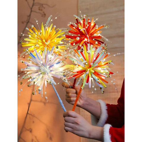 【新年拍照神器】烟花扭扭棒材料包手工diy礼物新年惊喜送闺蜜