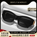 2025新款 双B欧美风猫眼太阳眼镜潮凹造型街拍高级感黑超墨镜女ins