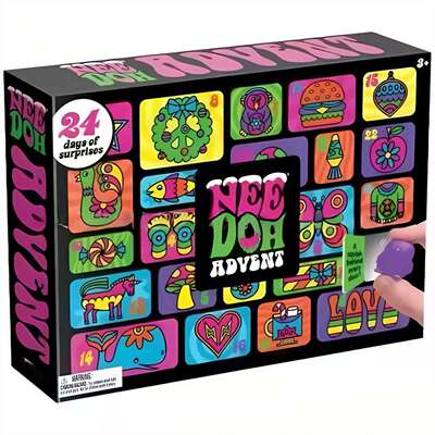 新品2025 Nee Doh Advent Calendar 尼德降临日历