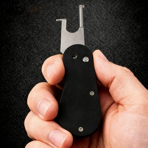 亚马逊创意Tactical Retractable Handcuff Key战术伸缩钥匙