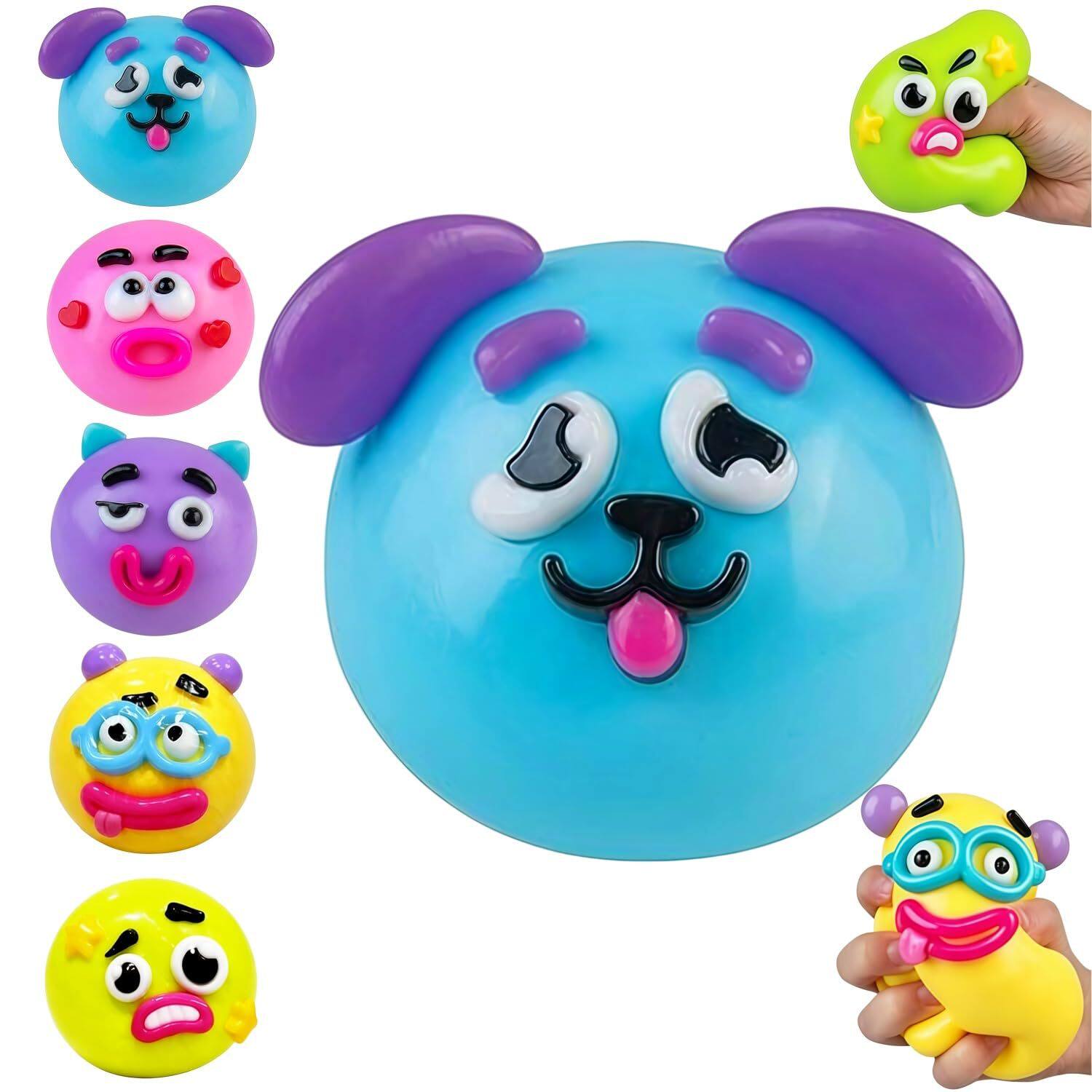 新品Smushers Squishy Toy Five Below卡通玩具感官挤压玩具