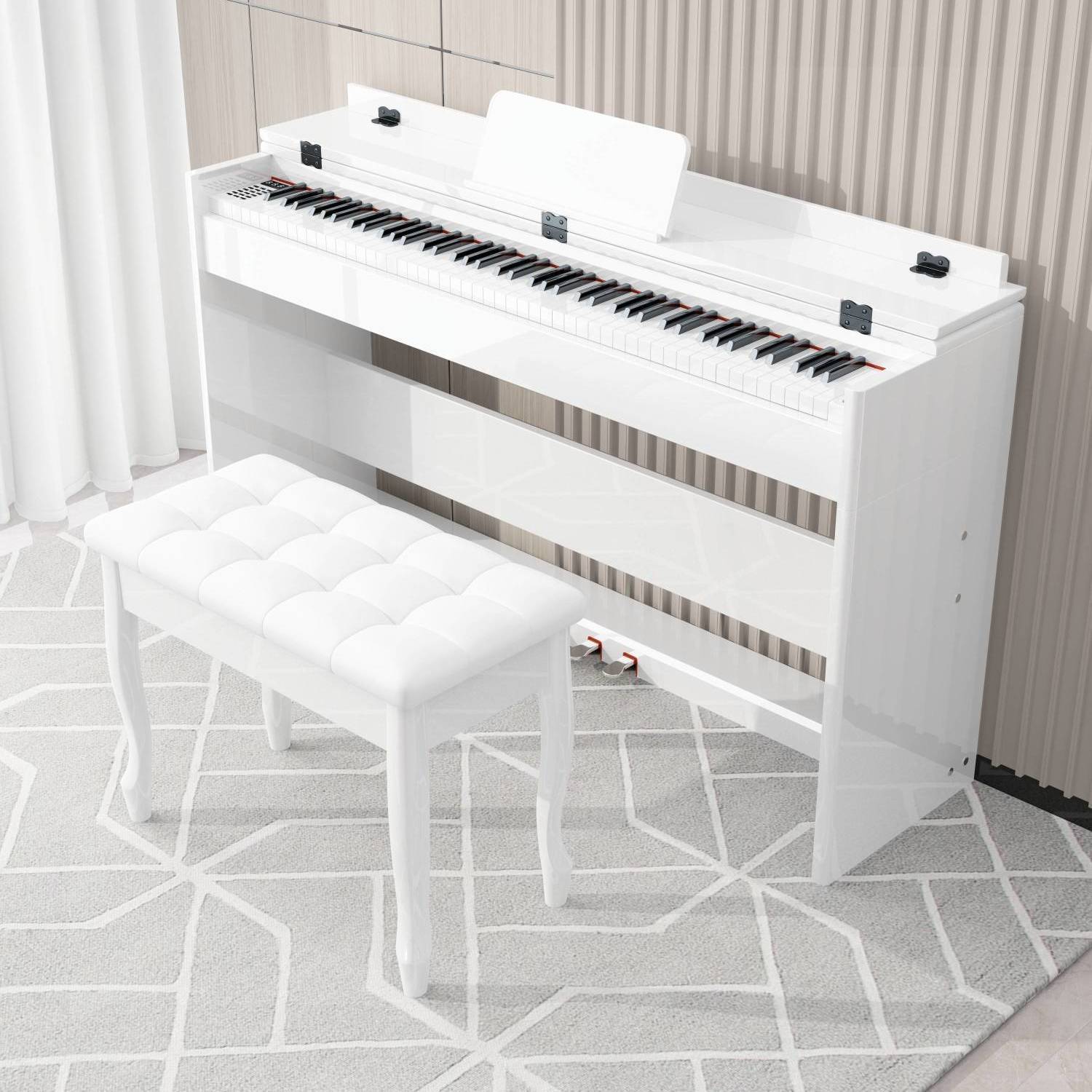 速发【48小时发货】电钢琴88键重锤成人家用学生初学者幼师儿