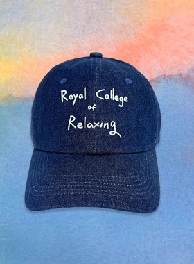 WHART 皇家放松学院 牛仔丹宁棒球帽