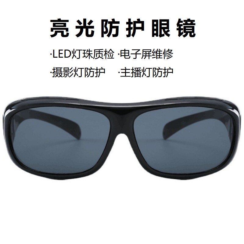工厂LED检测亮光闪光主播灯护目