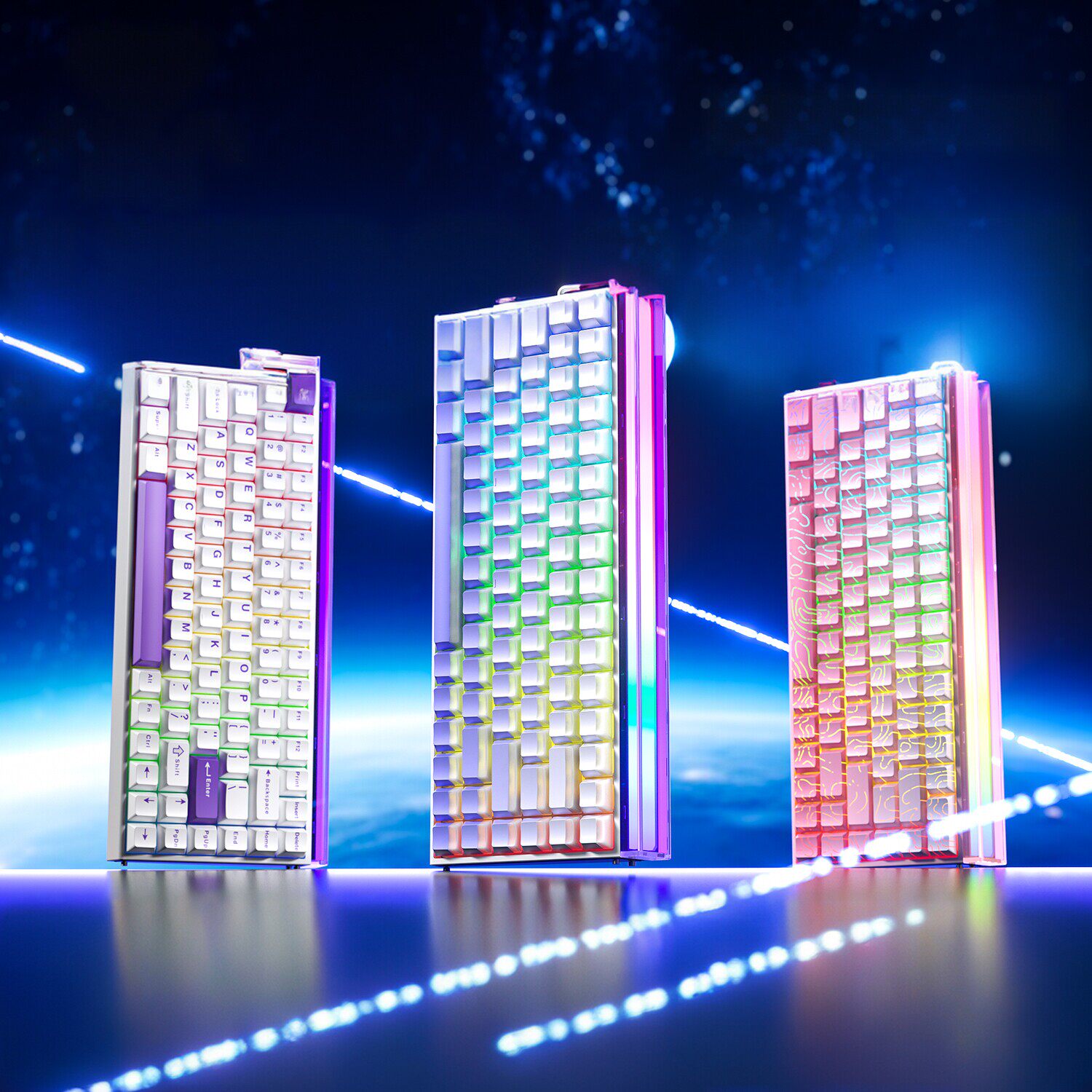 狼蛛HERO84有线机械磁轴键盘办公游戏三角洲外设CS台式笔记本LOL