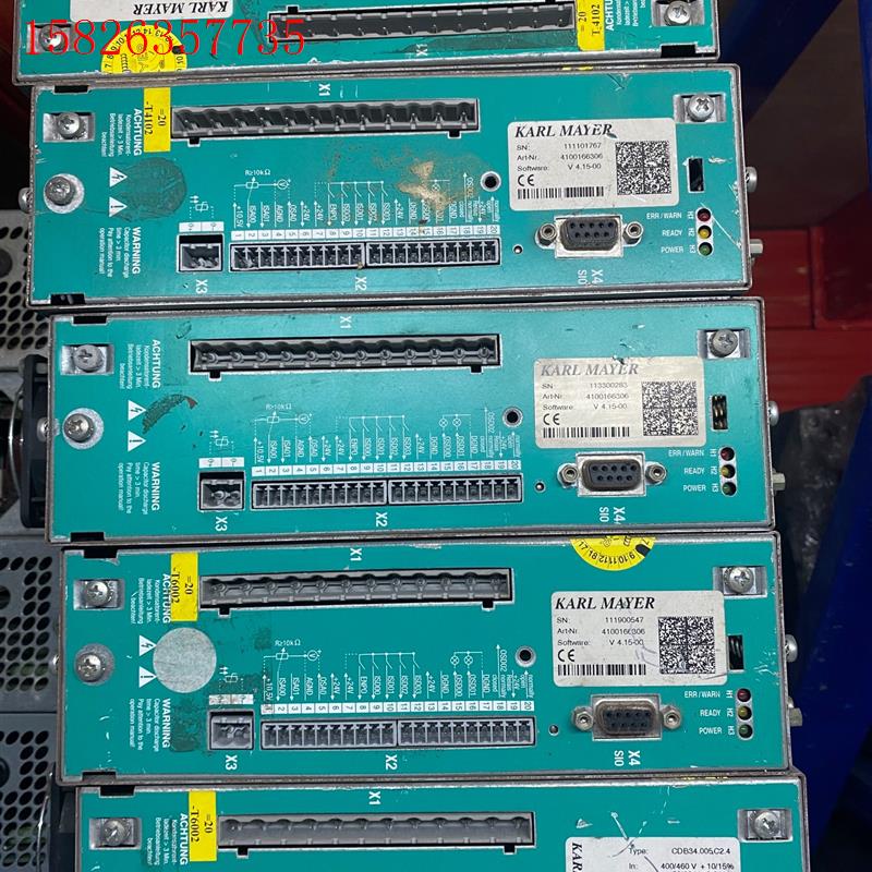 Karl Mayer 卡尔迈耶经编机伺服驱动器 CDB34.(议价)