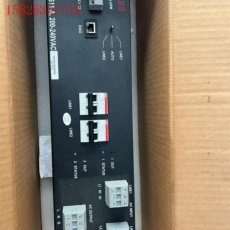ABB贝利电源切换器。ATS11-A 200-240V AV(议价)