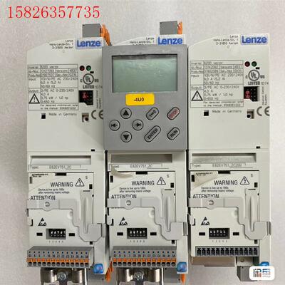 Lenze伦茨D-31855变频器,型号E82EV751-2(议价)