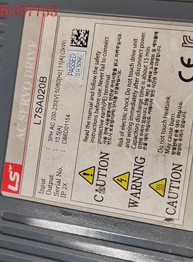 韩国LS伺服驱动器L7SA020B(议价)