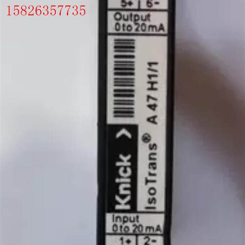 2-D 德国Knick隔离放大器A47H1/1,带包装(议价)
