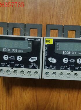 电动机保护器  EOCR-3DE   220V 实物如图,拆(议价)