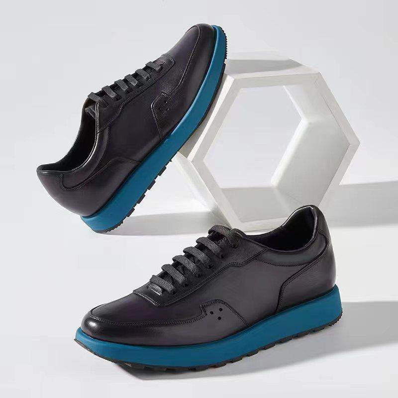 TOM  WILSI男鞋高端牛皮手工鞋厚底春秋新款真皮英伦风休闲皮鞋男,流行男鞋,休闲皮鞋,淘宝优惠券,粉丝福利购,淘宝优惠卷