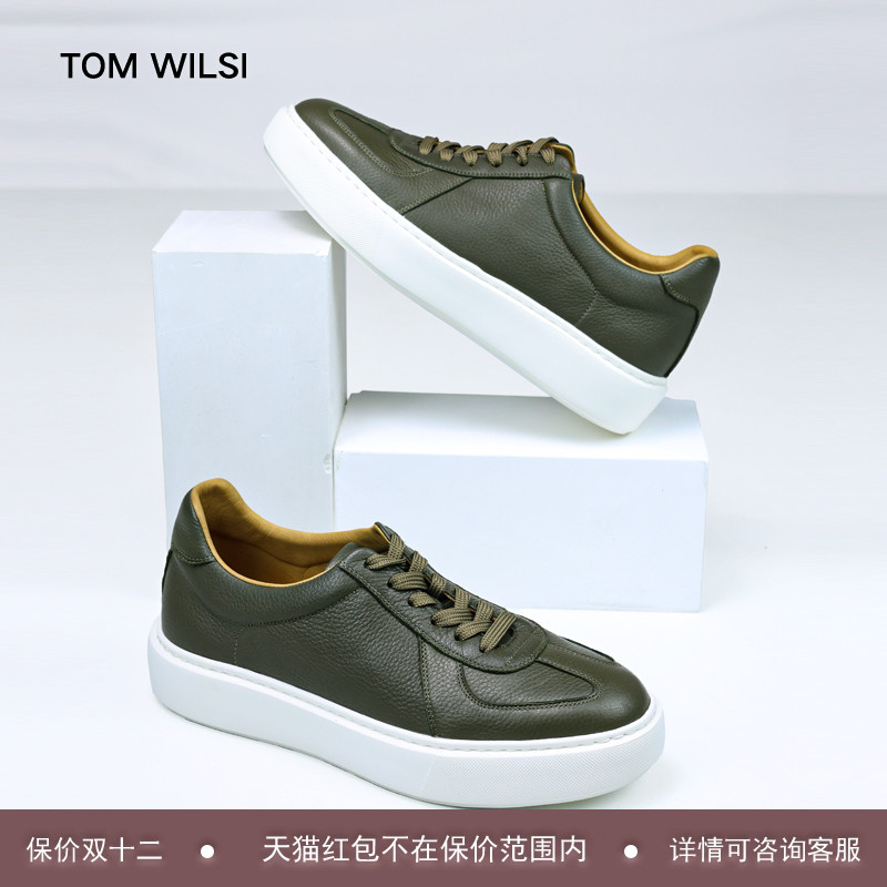 厚底秋冬休闲德训鞋超软鹿皮男鞋