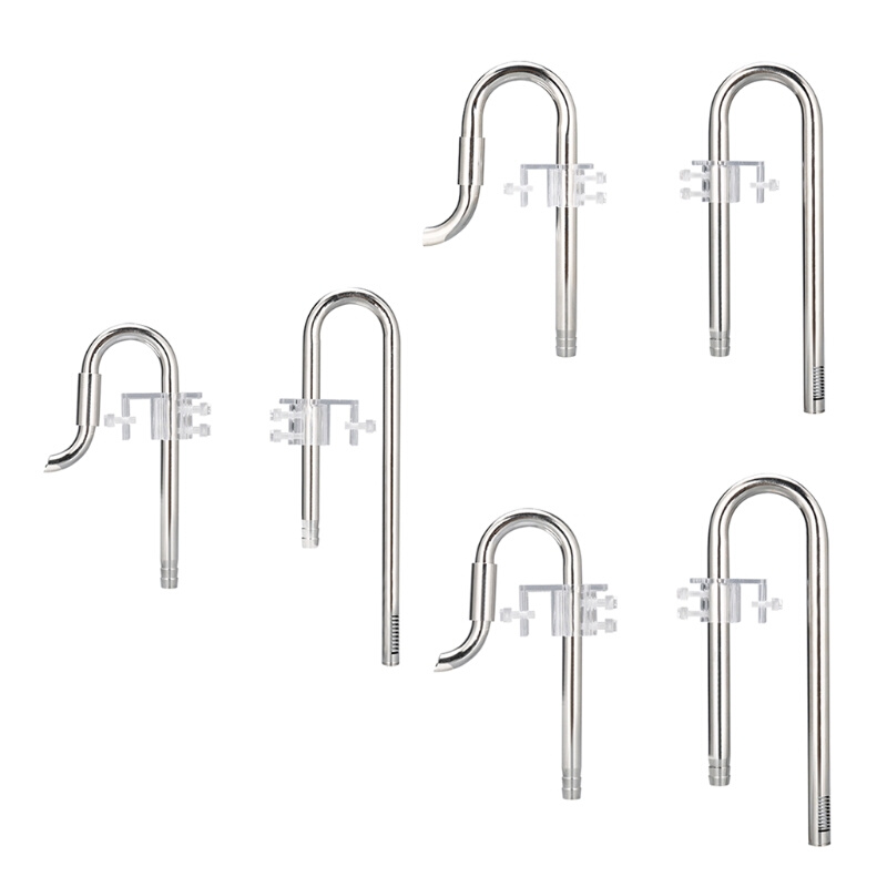 Aquarium Water Grass Fish Tank Filter Inflow Outflow Lily