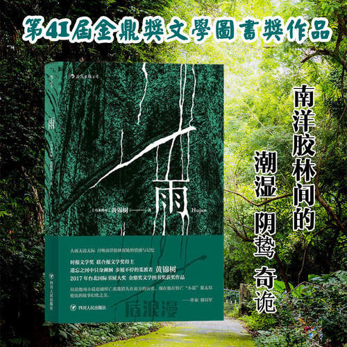 雨黄锦树短篇小说集后浪正版