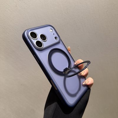 【折叠金属支架】适用苹果手机壳