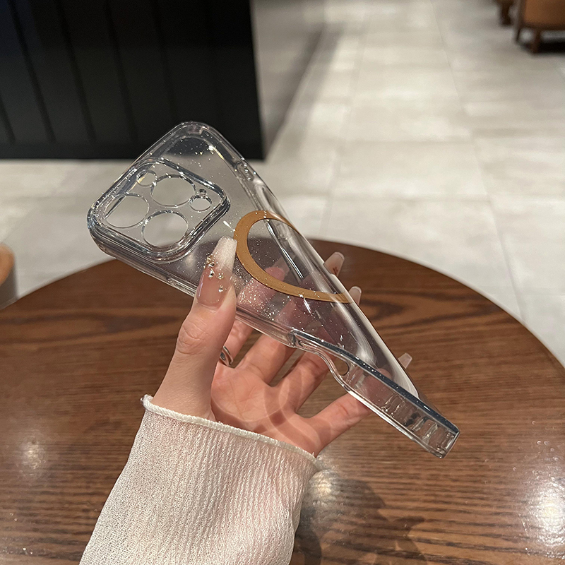 【透明闪粉】适用于苹果手机壳