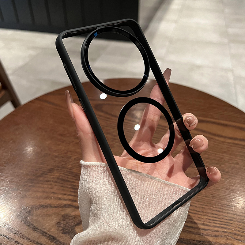 【透明撞色】适用于华为手机壳