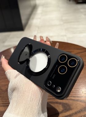 umj适用于iPhoneAir手机壳苹果17新款黑色17promax折叠支架16全包镜头膜15磁吸充电14硬壳12防摔13保护套男女