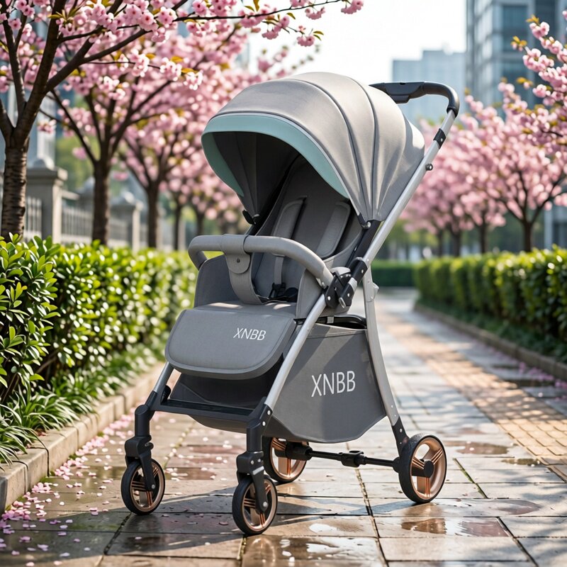 双向婴儿推车轻便可坐躺可折叠手推车避震伞车0-3岁宝宝童车四轮