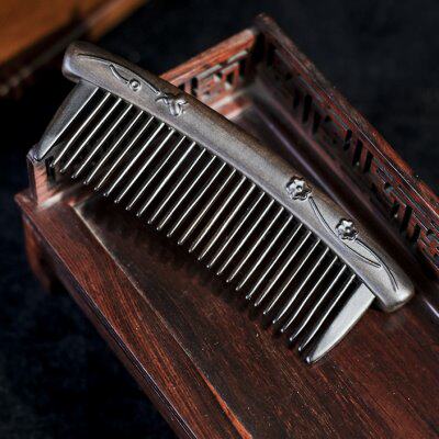 周广胜梳子沉贵宝插齿木梳雕花梳子便携古风大气教师节礼物送老师