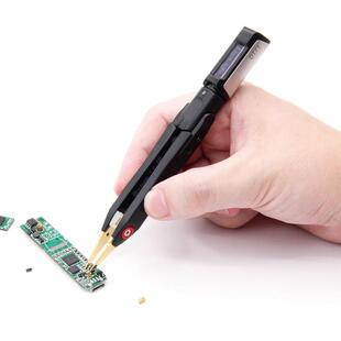 DT71智能迷你数字镊子手持电桥测量LCRDVF元器件信号发生器万用表