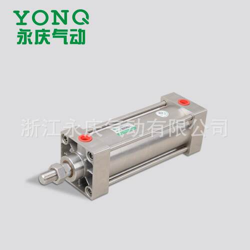长期销售不锈钢气缸SC50*300标准气缸SCD双出SCJ活塞式气缸规格全