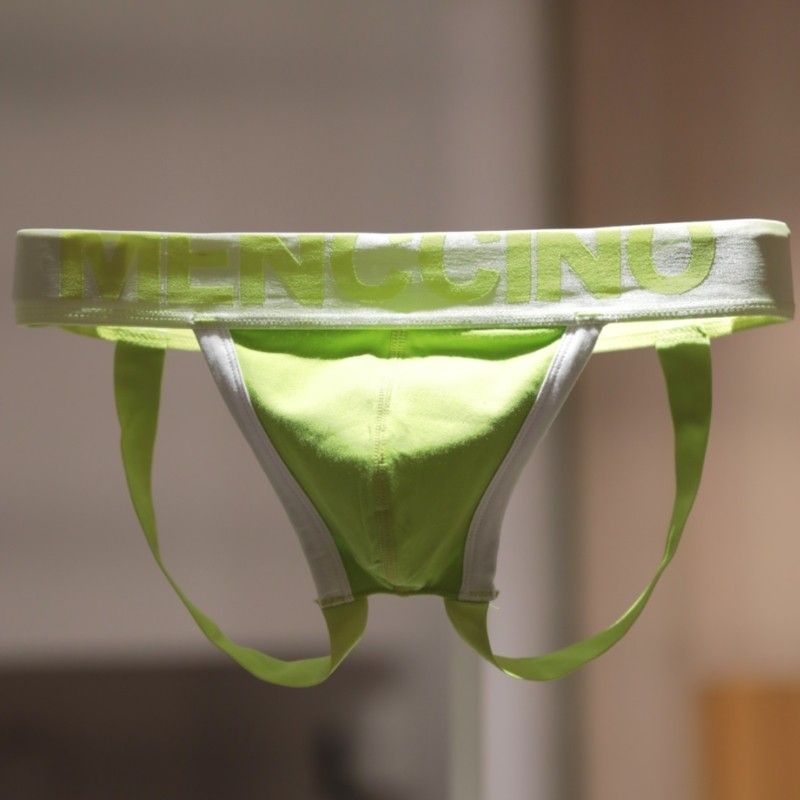 甩货男士丁字内裤男比基尼棉质紧身双丁青年潮三角裤骚气潮流