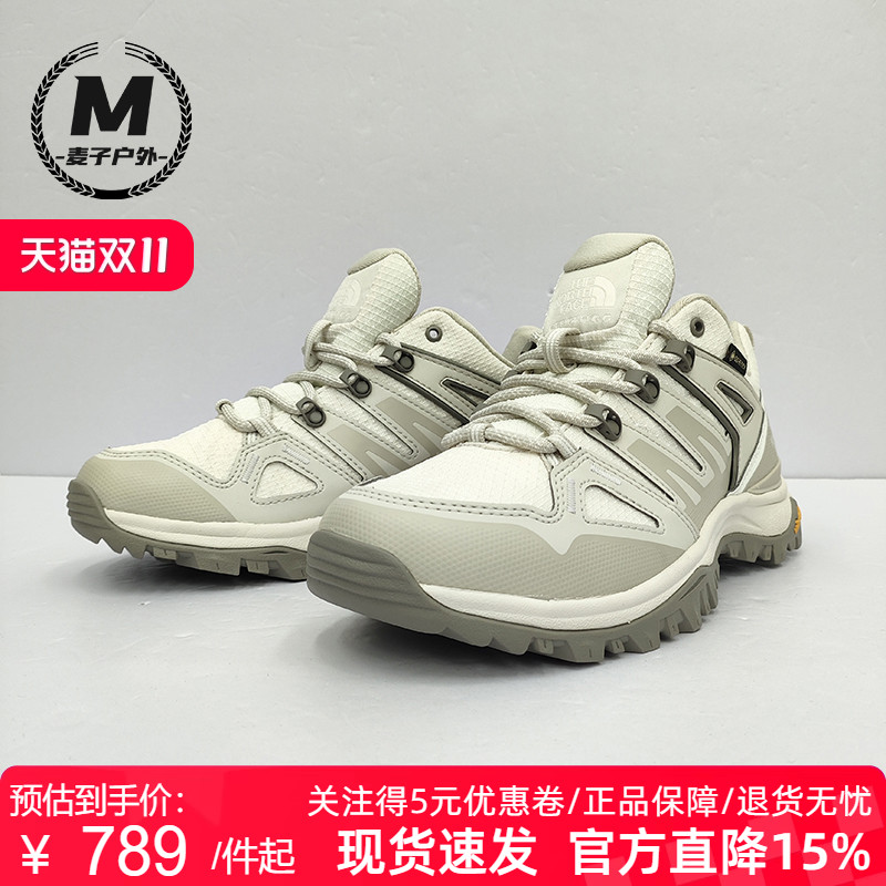 TheNorthFace北面Hedgehog刺猬徒步鞋女GTX防水抓地2025秋冬8AAB