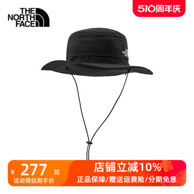 TheNorthFace北面运动帽男女款24春夏新款户外遮阳防护遮阳帽5FX6