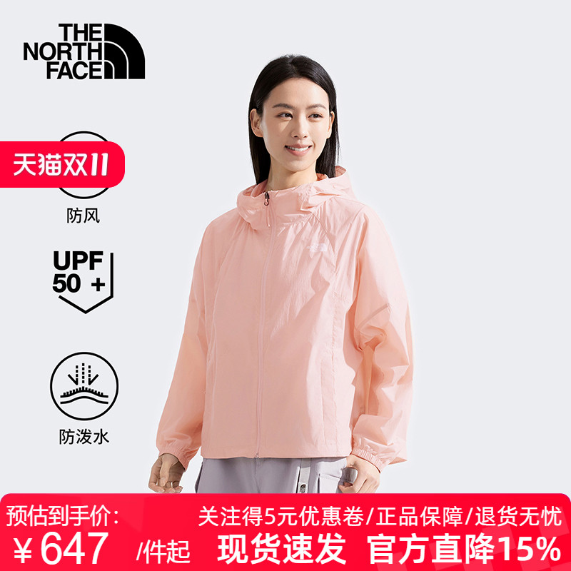TheNorthFace北面女户外多效衣轻