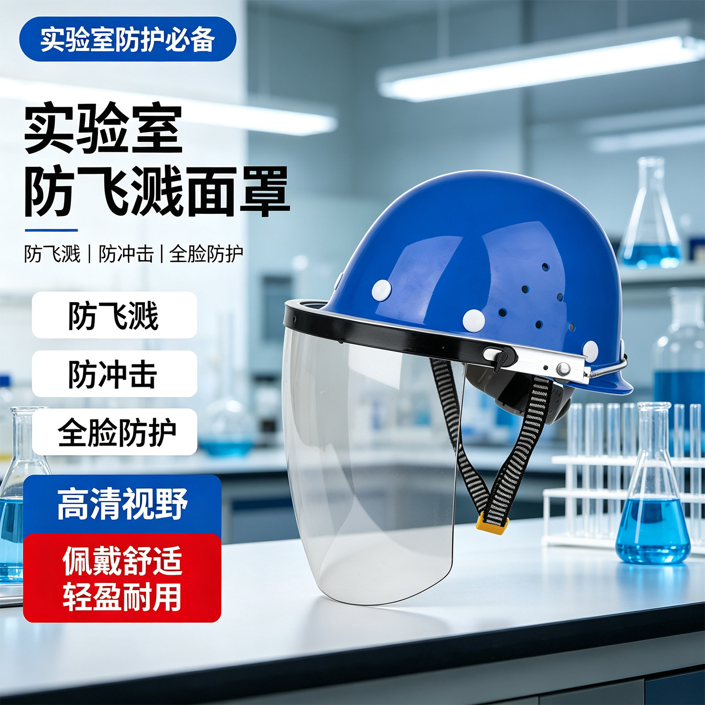 实验室防化防酸碱面罩防护化工