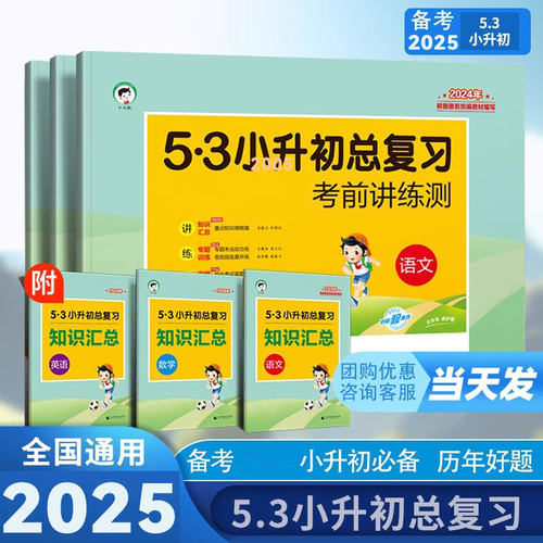 2025版53小升初总复习学教辅