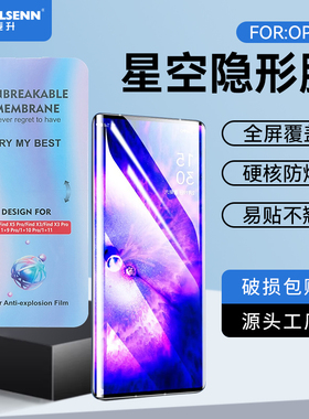适用OPPO A5PRO FINDX8PRO A3/A2/A1/PRO星空定位RENO13/12/11/10/9/PRO 真我12/11/10/PRO曲面FINDX6水凝膜
