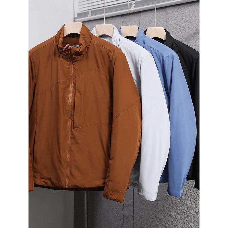 Mostarsea~秋冬季户外立领棉衣外套男士款商务保暖轻量化夹克上衣,男装,大码上装,淘宝优惠券,粉丝福利购,淘宝优惠卷