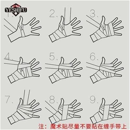 缠手带打拳绷带j运动拳击手套散打泰拳绑手带拳带棉弹力裹手