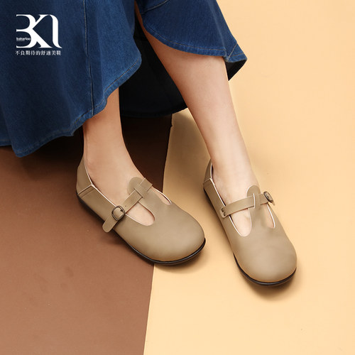 BAKERLOO型带玛丽珍女鞋